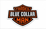 Blue Collar Tradesman Decal