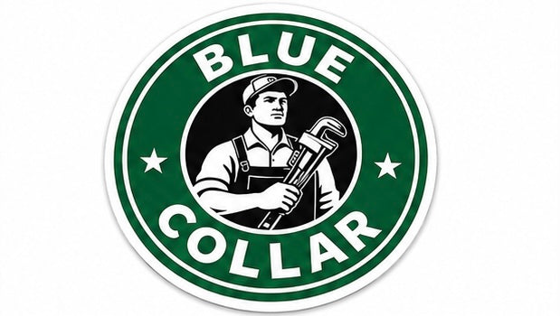 Blue Collar Decal