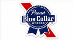 Proud Blue Collar Worker Decal